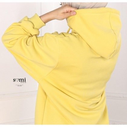 Winter yellow top for girls by Sami Boutiqe